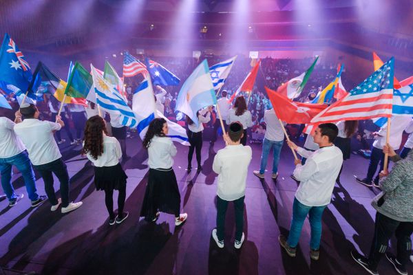 למרות השלג: נציגים מכל העולם בוועידת בני עקיבא