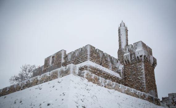 השירות המטאורולוגי אישר: שלג בירושלים ביום רביעי