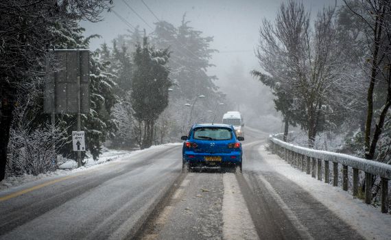 תתלבשו חם: הלילה יתחילו הגשמים. ביום ראשון שלג