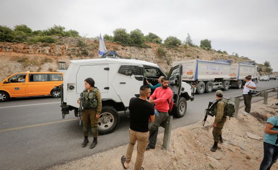 שני פלסטינים נהרגו בתאונה קשה בכביש 60
