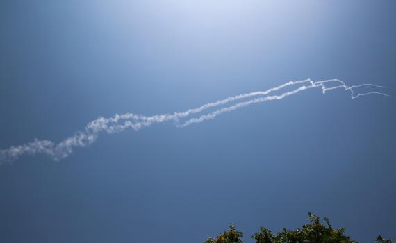 שני טילי יירוט נורו לעבר מטרות בשמי החרמון