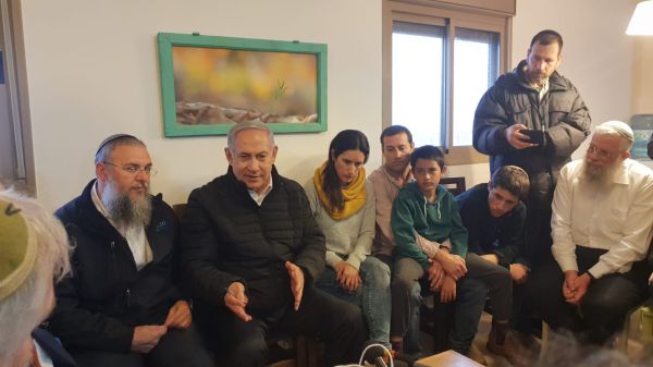 נתניהו בנתיב האבות: "לא תהיה עוד עקירת יישובים"