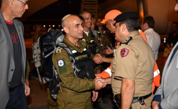 בדרך לחילוץ: משלחת הסיוע של צה"ל נחתה בברזיל