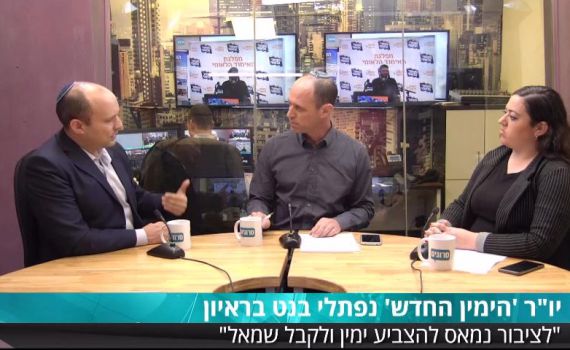 בנט באולפן סרוגים: "גנץ היה פרווה ביחס לגרעין האירני"