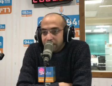 שדר גלי ישראל מאיים על סמוטריץ' בשידור חי