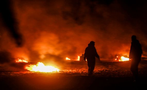 בתגובה למטען: מטוסי קרב תקפו יעדי טרור ברצועת עזה