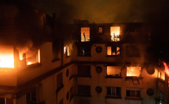 שריפה בפריז: 10 הרוגים בעקבות חשש להצתה