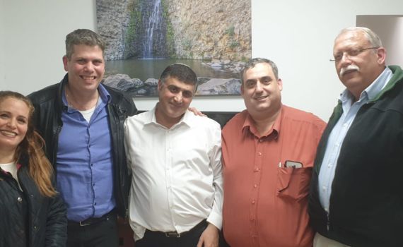 ראשי סניפים בבית היהודי נגד צירוף עוצמה יהודית