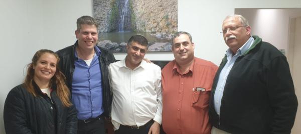 ראשי סניפים בבית היהודי נגד צירוף עוצמה יהודית