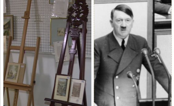 זה מה שקרה כשציורים של היטלר הוצעו למכירה