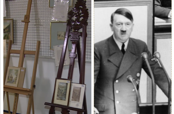 זה מה שקרה כשציורים של היטלר הוצעו למכירה