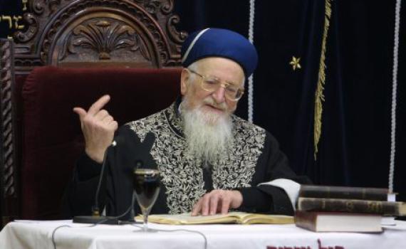 צפו: הרב מרדכי אליהו על הרב מאיר כהנא