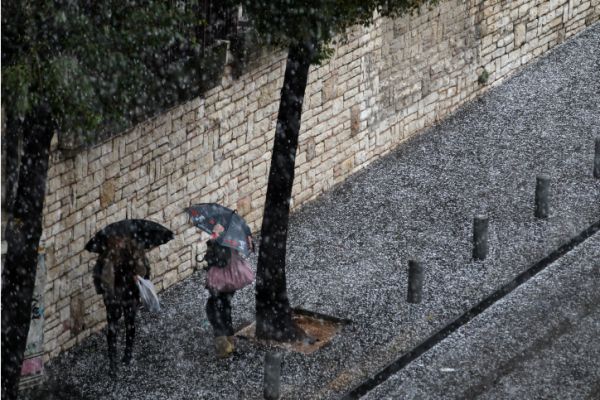 עוד לא נגמר: גשם, סופות, ואפילו שלג;התחזית המלאה