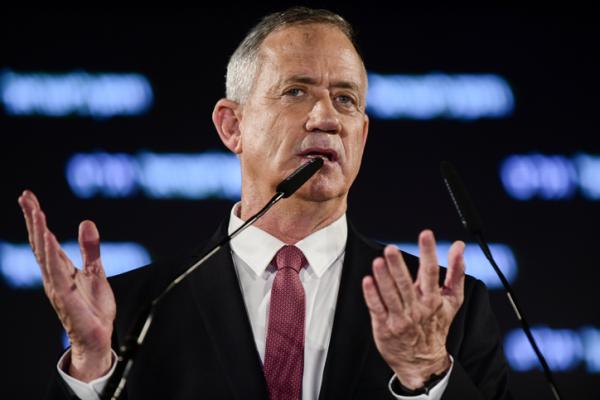 גנץ מודיע רשמית: "לא אשב בממשלה נתניהו"