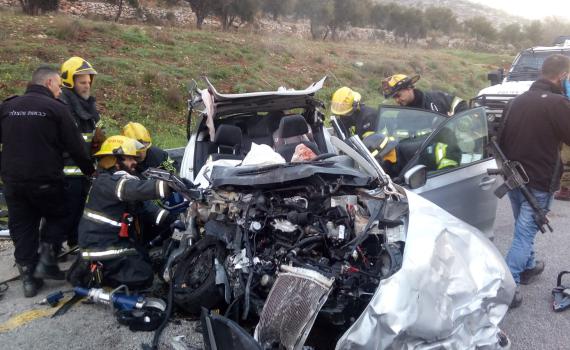 הותרו לפרסום שמות ההרוגים בתאונה ליד עלי