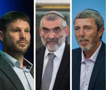 סמוטריץ' והרב פרץ: "נתניהו זכאי עד שתוכח אשמתו"