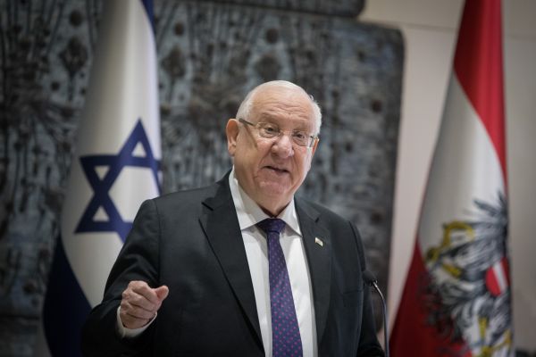 נשיא המדינה לראש מועצת שומרון: חדל משביתת הרעב