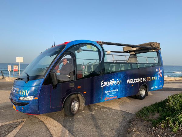 יסע בשבת? תל אביב משיקה אוטובוס ייחודי לאירוויזיון