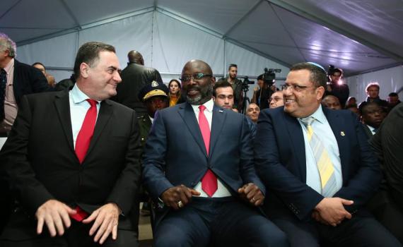 כץ לנשיא ליבריה: "העבר את השגרירות לירושלים"