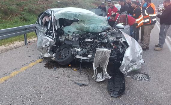 ההרוגים בתאונה ליד עלי: תושבי היישוב עפרה