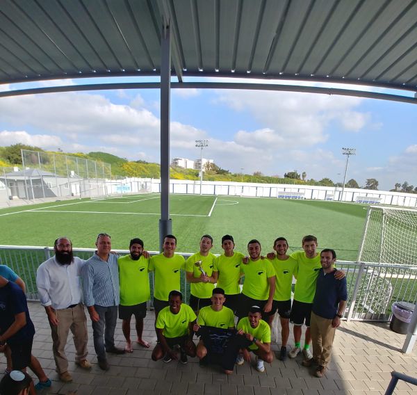 יש אליפות: זוכה ראשונה באליפות המכינות בכדורגל