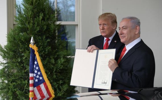 אירופה נגד ארה"ב: "ההכרה ברמת הגולן אינה חוקית"