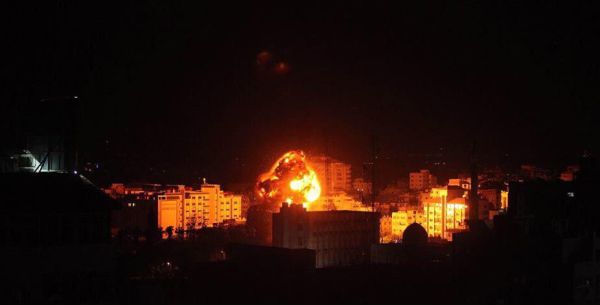 צה"ל תוקף ברצועת עזה, רקטה שוגרה לאשקלון