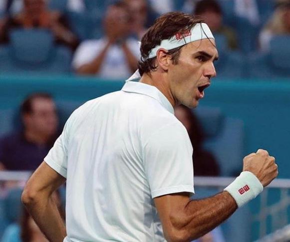 צפו: בגיל 37 פדרר זכה במיאמי, התואר ה-101 שלו