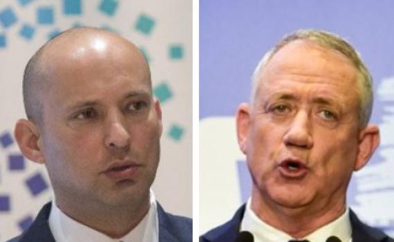 ימינה: "לא מתנהל משא ומתן עם כחול לבן"