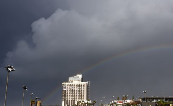 בוקר חורפי: גשם, רוחות עזות וחשש לשטפונות