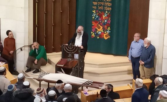 הרב משה שפירא הובא למנוחות: "היית חיים אלוהיים"