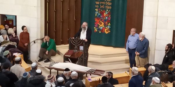 הרב משה שפירא הובא למנוחות: "היית חיים אלוהיים"