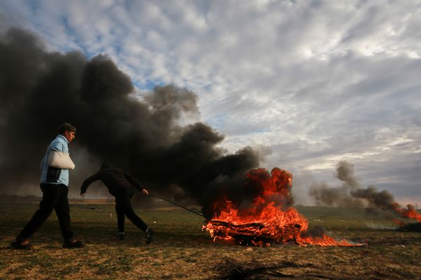 כיפת ברזל יירטה רקטה מעזה; צה"ל משיב אש