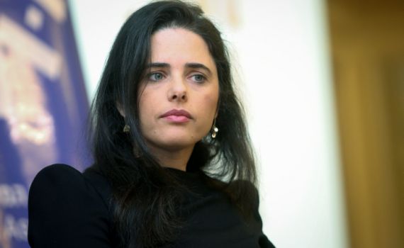 איילת שקד: "בני גנץ לא כשיר לכהן כראש ממשלה"