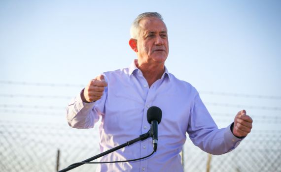 בני גנץ: "נתניהו מנהל בחירות מכוערות"