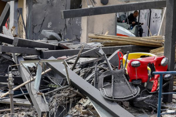 ארבעת כלבי המשפחה נהרגו מירי הרקטה