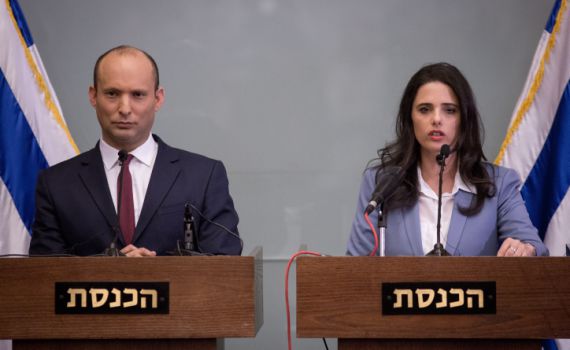 סקר: איחוד מפלגות הימין מתייצב;בנט ושקד מתרסקים