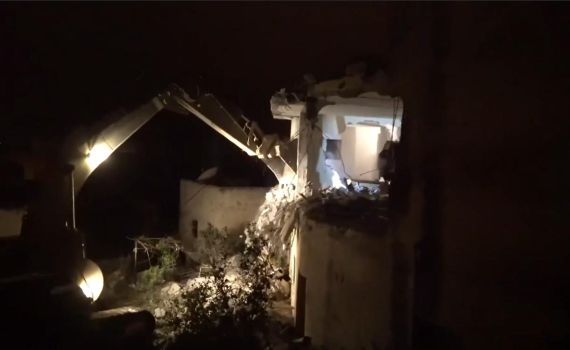 תיעוד: הריסת בית המחבל שרצח את עמיעד איש-רן