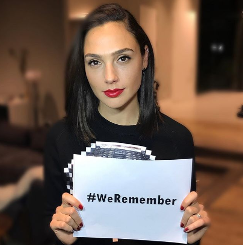 גל גדות תומכת באינסטגרם של הנערה שנרצחה בשואה