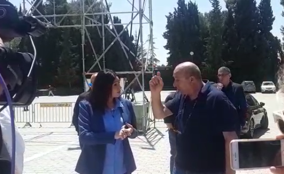 צפו: הצצה ראשונה לבמה הייחודית של טקס המשואות