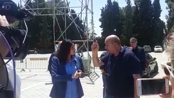 צפו: הצצה ראשונה לבמה הייחודית של טקס המשואות