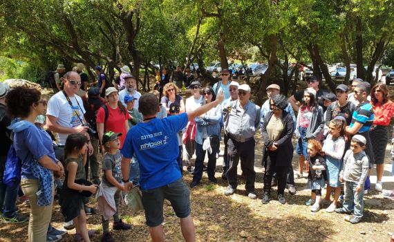 הצלחה לפרוייקט פסח ישראלי: 17,000 מטיילים