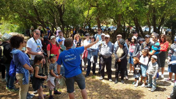 הצלחה לפרוייקט פסח ישראלי: 17,000 מטיילים