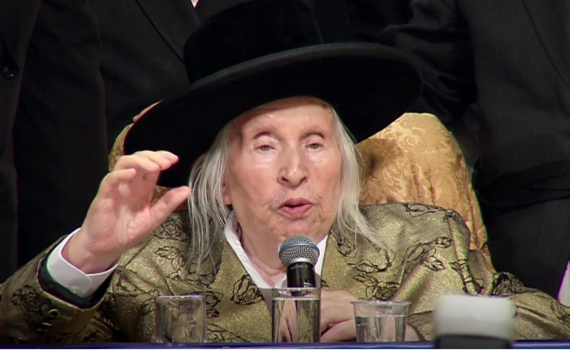 "געוואלד": הנאום האחרון של האדמו"ר מקאליב