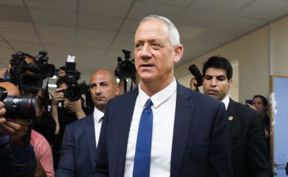 גנץ בתגובה ראשונה: "אין בתוצאות שום דבר סופי"