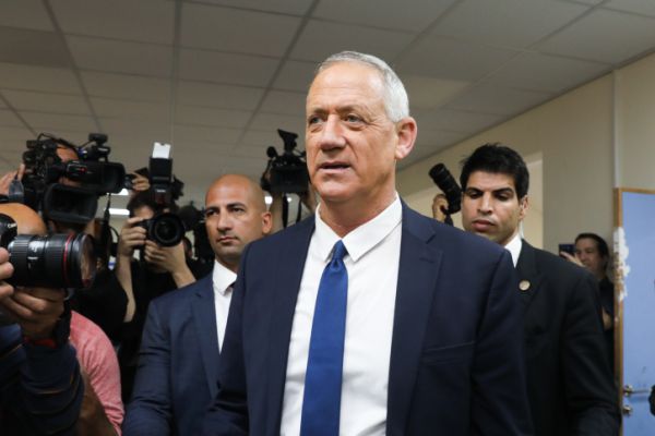 גנץ בתגובה ראשונה: "אין בתוצאות שום דבר סופי"