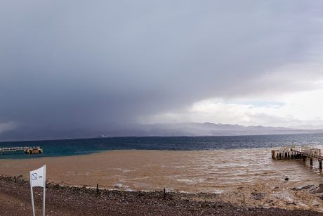 לא עוצר: מפלס הכנרת קרוב לסגור עלייה של 3 מטרים