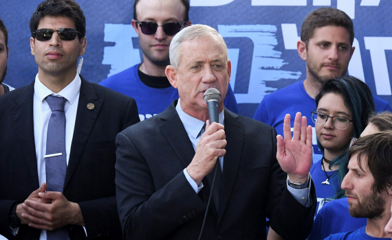 בני גנץ לאחר תוצאות המדגמים: "ניצחנו"