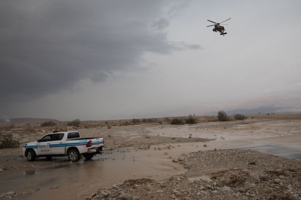 מזג האוויר: משטרת ישראל נערכת לשיטפונות