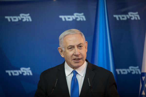 נתניהו: "אני נרגש מאד, זה לילה של ניצחון אדיר"